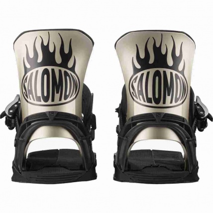 Salomon District Pro Team Mens Snowboard Bindings Backs